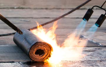 Woolpack Corner asphalt flat roofing repairs