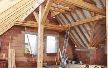Woolpack Corner attic trusses
